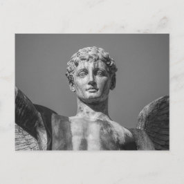 Cartão Postal Anjo, Memorial de Guerra Nacional Galês. Cardiff