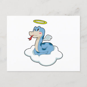 Cartão Postal Anjo Nuvem Cobra