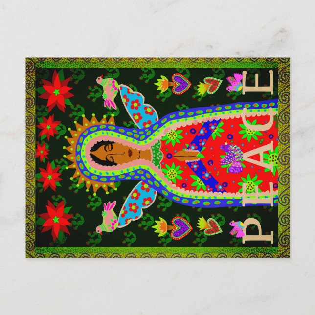 Cartão Postal Anjo Sudoeste da Paz (Frente)