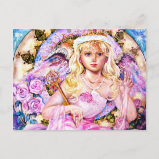 Cartão Postal anjos yumi sugai