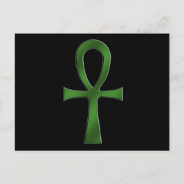 Cartão Postal Ankh Green