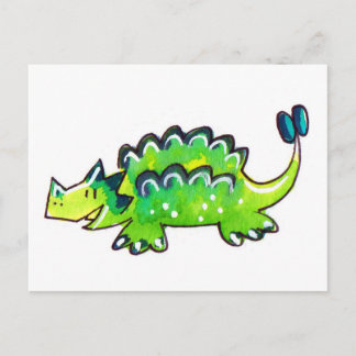 Cartão Postal Ankylosaurus