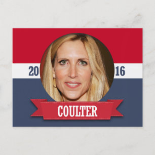 CARTÃO POSTAL ANN COULTER 2016