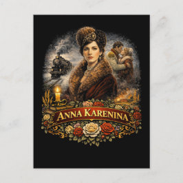 Cartão Postal Anna Karenina