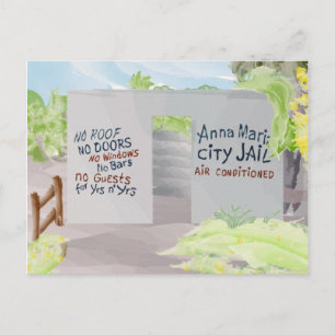 Cartão Postal Anna Maria City Jail