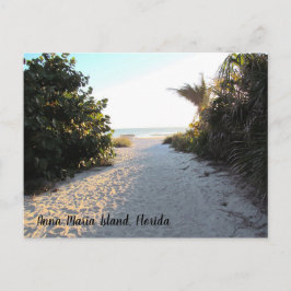Cartão Postal Anna Maria Island Florida - praia - sol