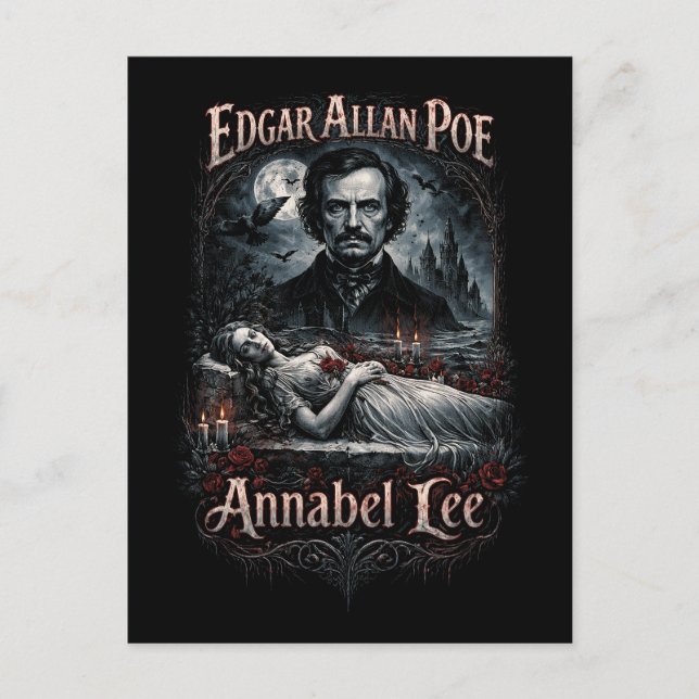 Cartão Postal Annabel Lee (Frente)