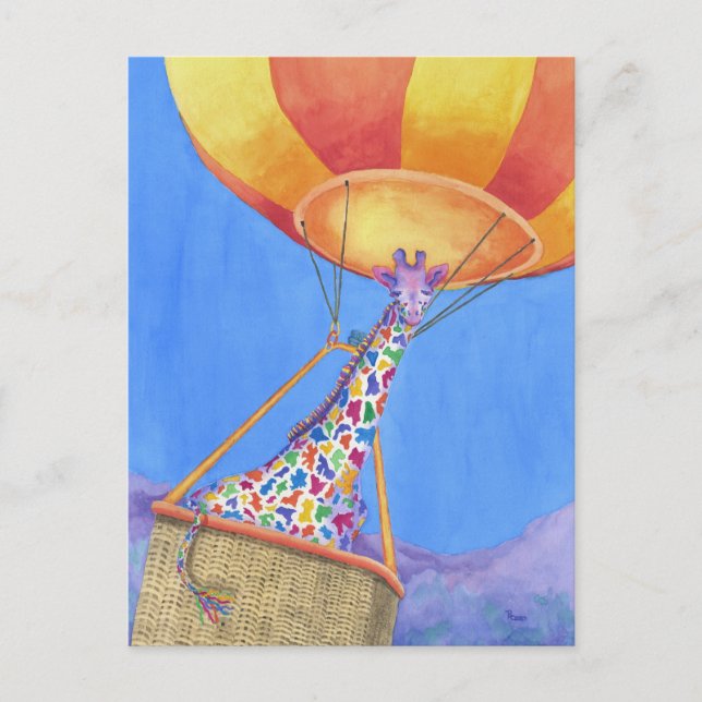 Cartão Postal Annabelle on Air Postcard (Frente)