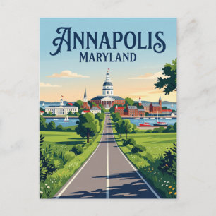 Cartão Postal Annapolis Maryland