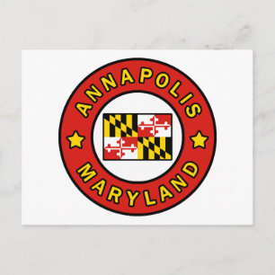 Cartão Postal Annapolis Maryland