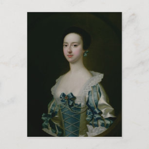 Cartão Postal Anne Bateman, mais tarde John Gisbourne, 1755