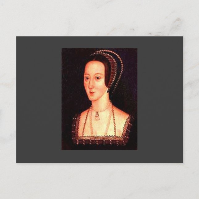 Cartão Postal Anne Boleyn (Frente)