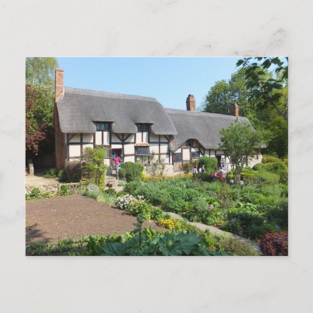 Cartão Postal Anne Hathaways Cottage (Frente)