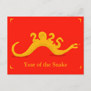 Cartão Postal Ano do Cobra 2025