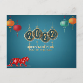 Cartão Postal Ano do Tigre 2022