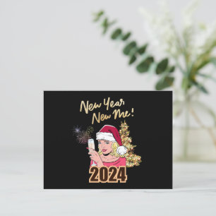 Cartão Postal Ano Novo Me 2024
