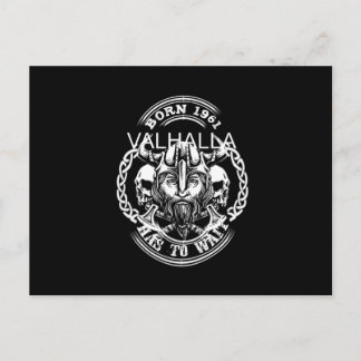 Cartão Postal Ano Viking de Nascimento 61 "Valhalla tem que espe