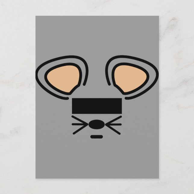 Cartão Postal anonimato. (Frente)