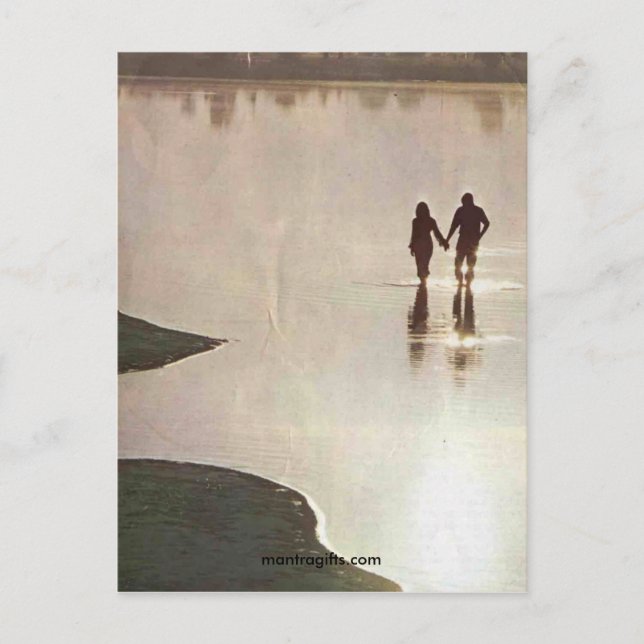 Cartão Postal Anos setenta de pavimentos retrorreflectores (Frente)