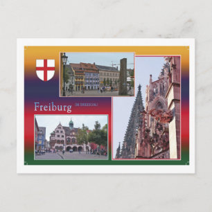 Cartão Postal Ansichtskarte Freiburg