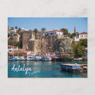 Cartão Postal Antalya, Turquia: Cidade Antiga Marina