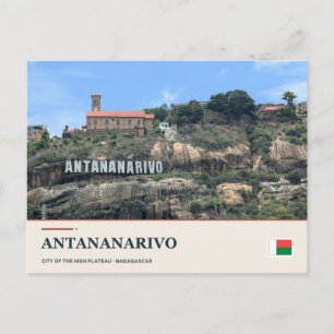 Cartão Postal Antananarivo no Planalto Superior