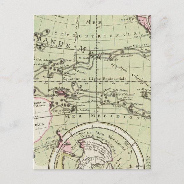 Cartão Postal Antártica (Frente)