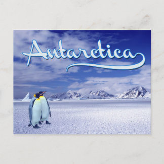 Cartão Postal Antártica