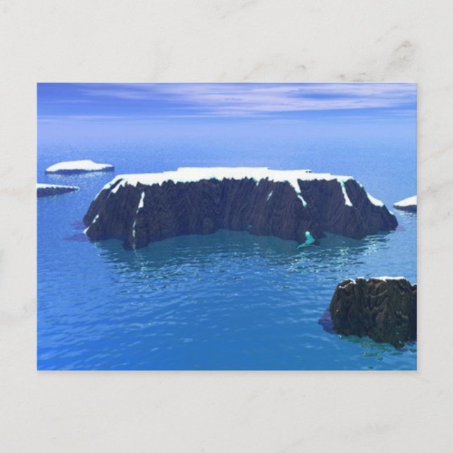 Cartão Postal antartica 3000AD (Frente)