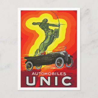 Cartão Postal Antecedentes franceses e deco de arte