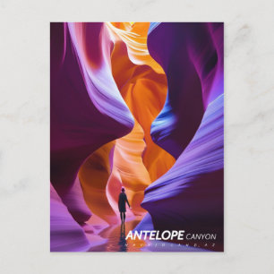 Cartão Postal Antelope Canyon, EUA