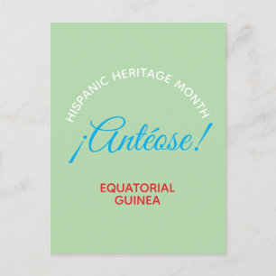 Cartão Postal Antéose! GUINÉ EQUATORIAL
