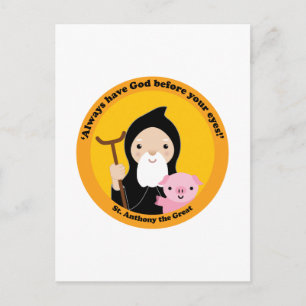 Cartão Postal Anthony, o Excelente