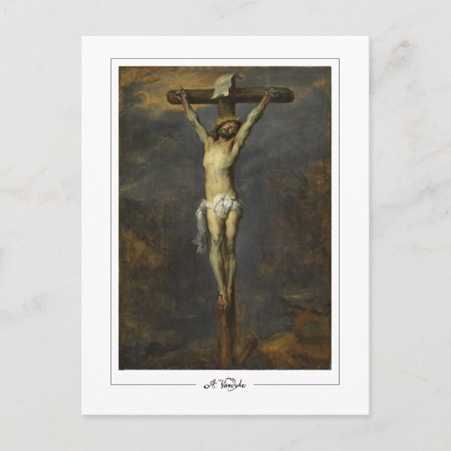 Cartão Postal Anthony van Dyck #402 - Cartão-postal de arte (Frente)