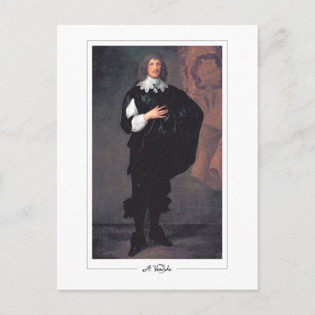 Cartão Postal Anthony van Dyck #650 - Cartão-postal de arte (Frente)