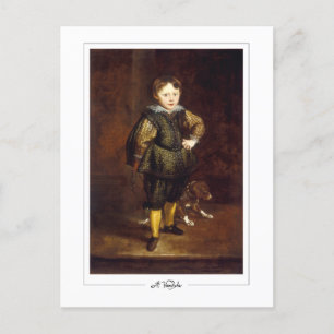 Cartão Postal Anthony van Dyck #676 - Cartão-postal de arte
