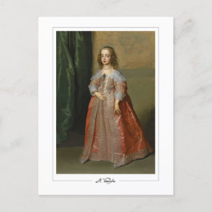 Cartão Postal Anthony van Dyck #680 - Cartão-postal de arte