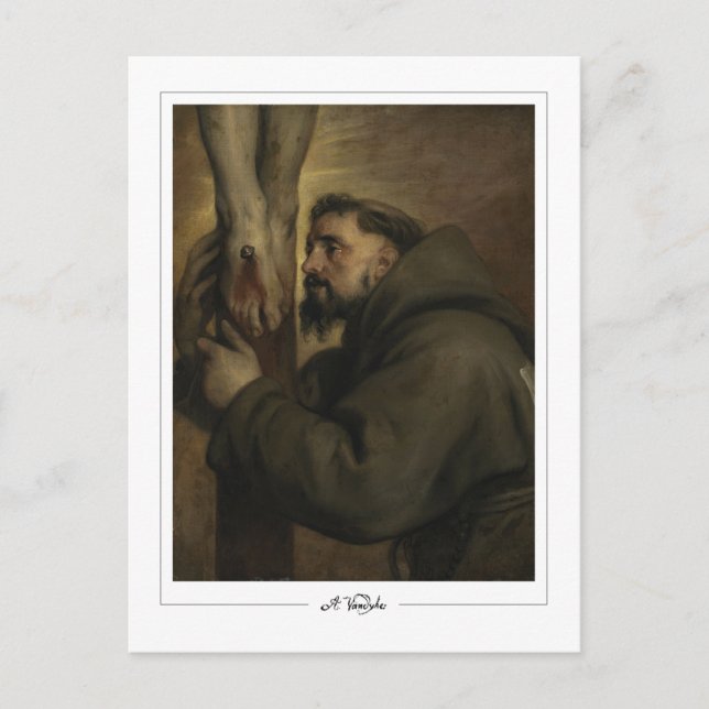 Cartão Postal Anthony van Dyck #738 - Cartão-postal de arte (Frente)