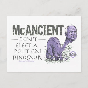 Cartão Postal Anti McCain McAncient
