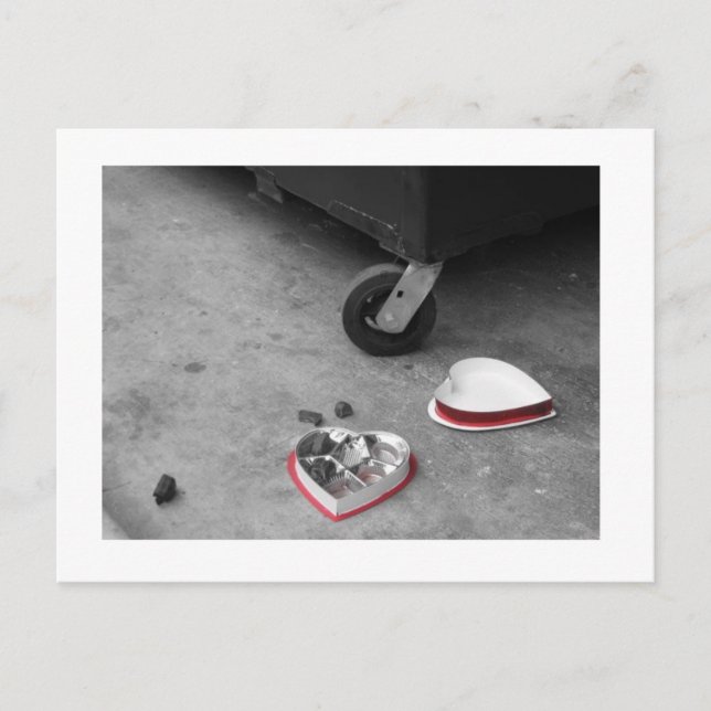 cartão postal anti-namorados (Frente)