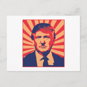 Cartão Postal Anti-Trump