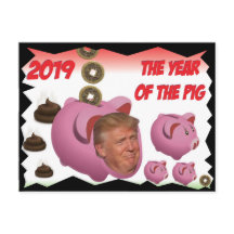 Anti Trump, - O ano do porco - 2019,