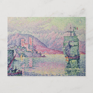 Cartão Postal Antibes, Noite, 1914