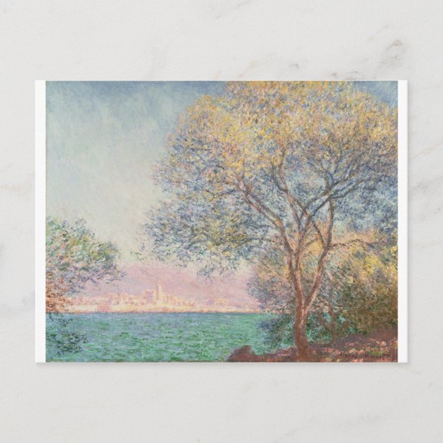 Cartão Postal Antibos, pela manhã (1888) (Frente)