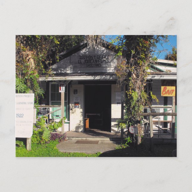 Cartão Postal Antiga Agência dos Correios (Frente)