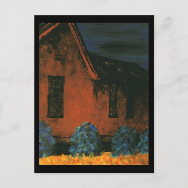 Cartão Postal Antiga Casa (Frente)