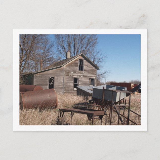 CARTÃO POSTAL ANTIGA CASA (Frente)