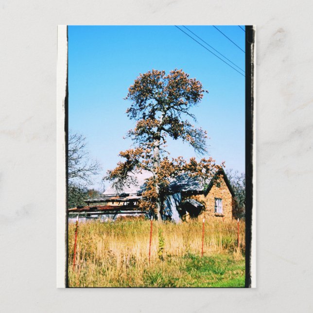 Cartão Postal Antiga Casa da Escola (Frente)