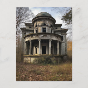 Cartão Postal Antiga Casa Rural Abandonada