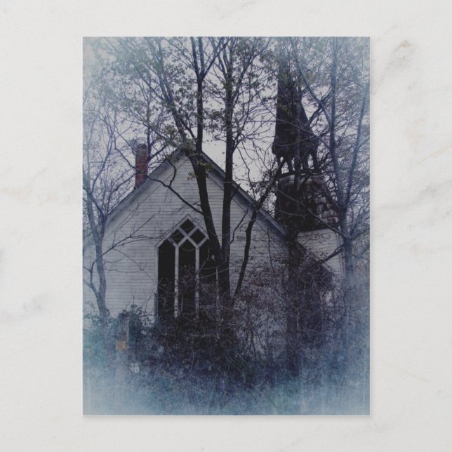 Cartão Postal Antiga Igreja Abandonada (Frente)